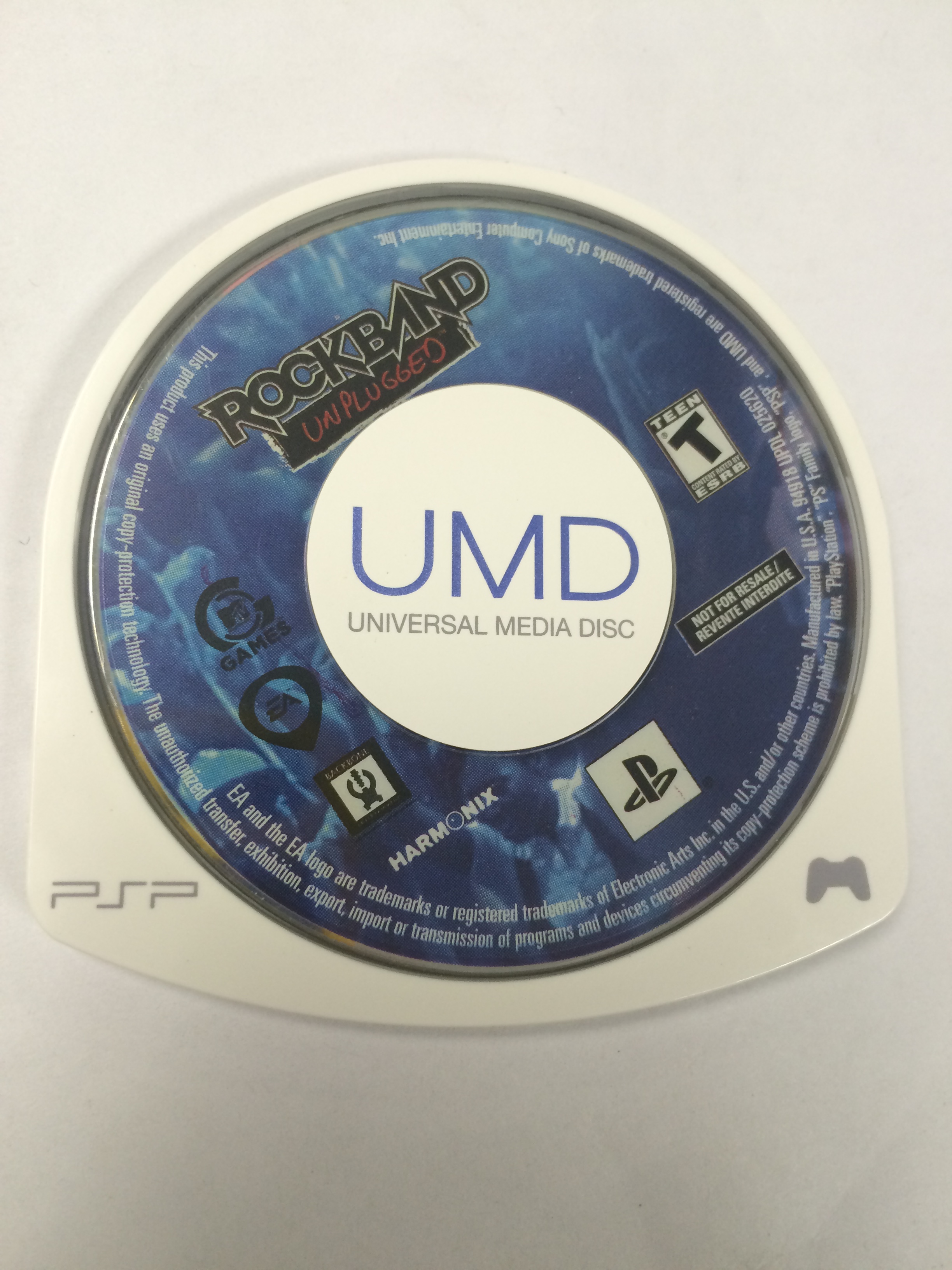 psp 搖滾樂隊 不插電 Rock Band Unplugged