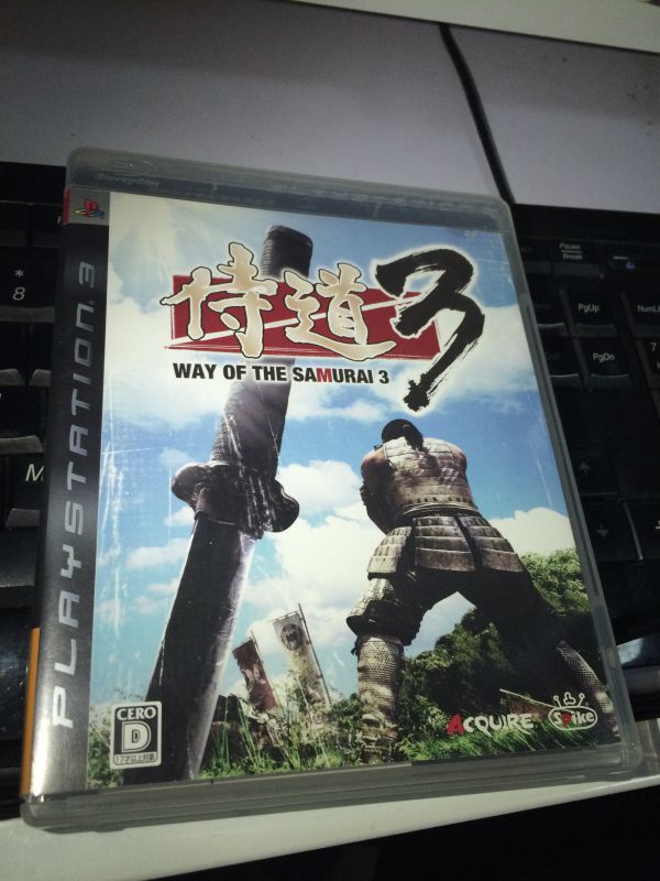 侍道3 盤面被亂涂亂畫了 Way of the Samurai