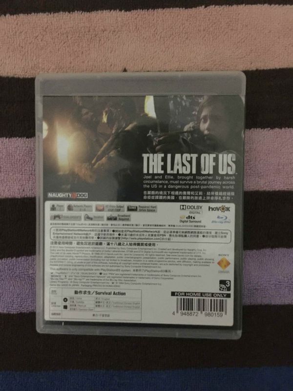 美國(guó)末日 最后生還者 ps3版9.5新