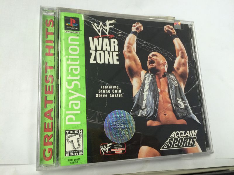ps1 WWF War Zone 世界職業摔跤聯盟 戰區 wwe 美國摔角娛樂