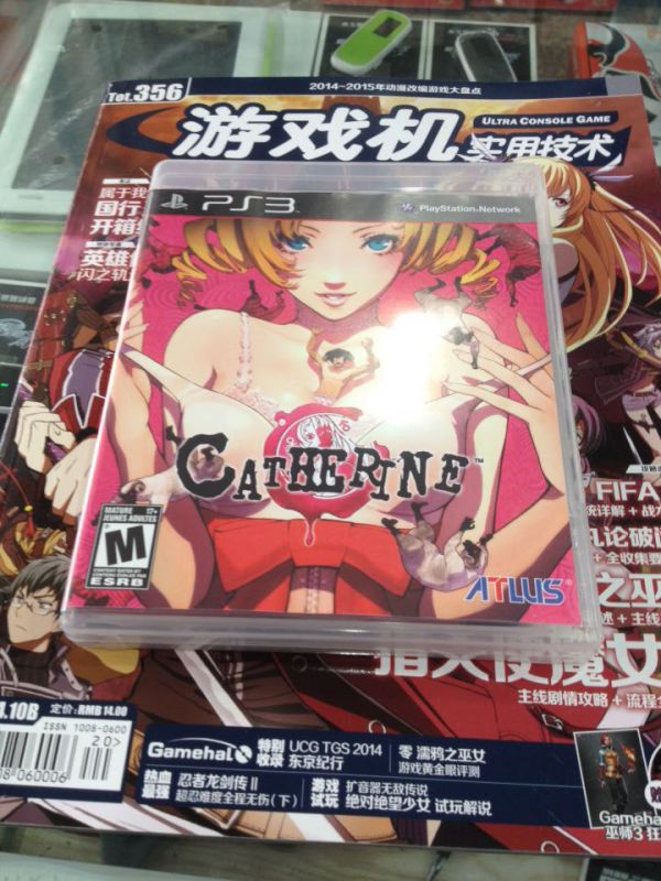 PS3 凱瑟琳 美版 初版