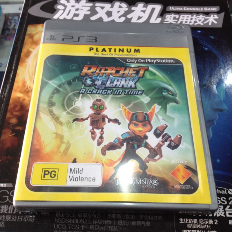 PS3 瑞奇與叮當(dāng) 歐版 初版