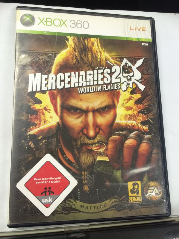 德國版 雇傭兵2 戰火世界 Mercenaries World in Flames 傭兵紀元 熾熱戰區