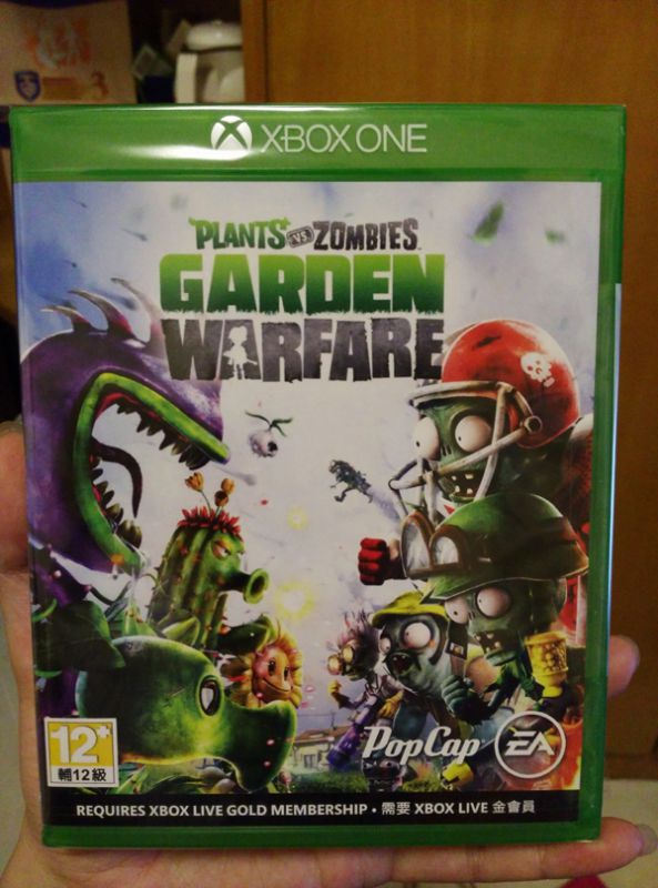xboxone 植物大戰(zhàn)僵尸 港版英文