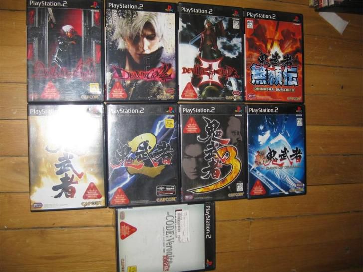 ps2正版游戲 capcom的