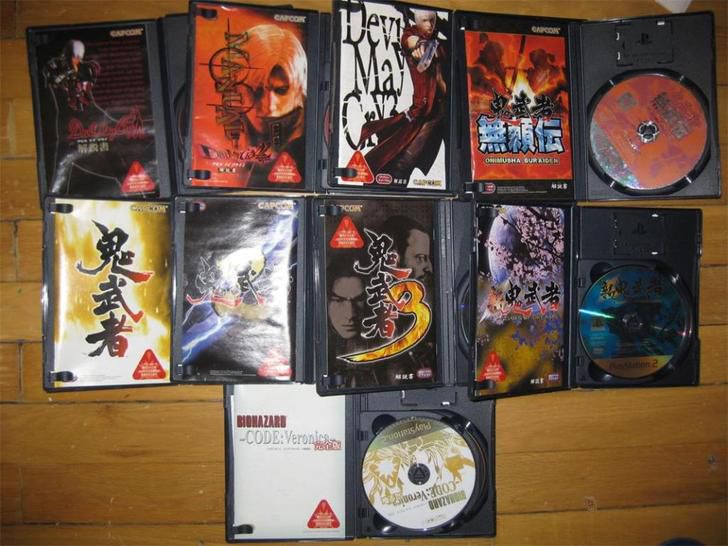 ps2正版游戲 capcom的