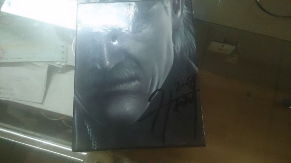 中古8新PS3合金裝備4日版限定帶簽名 稀有僅一套