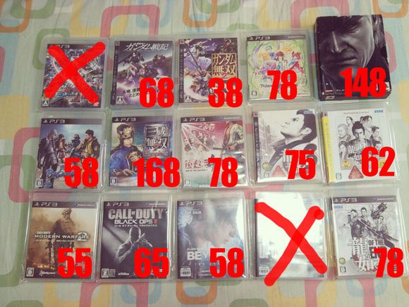 PS3 游戲多款