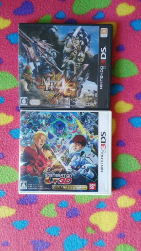 3DS MH4G  + SD高達G世紀