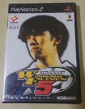 PS1 實況足球5 全新品 未拆