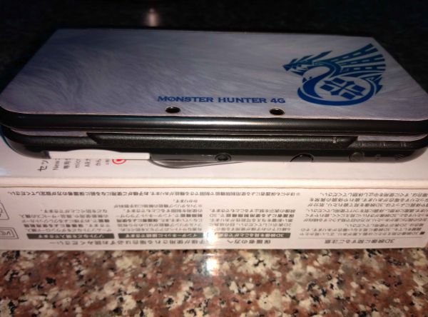 9新new3dsll日版帶mh3g、4、4g