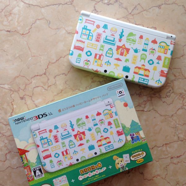 任天堂new 3DSLL動物之森限定機