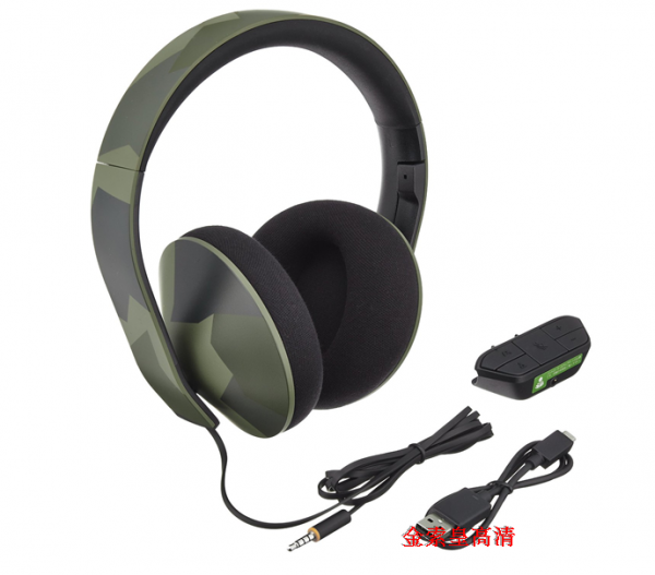XBOXONE迷彩耳機(jī) 限定XBOX ONE迷彩耳機(jī) 全新未開封 耳機(jī)加適配器