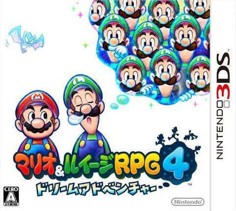 馬里奧與路易RPG4 夢世界冒險 日版