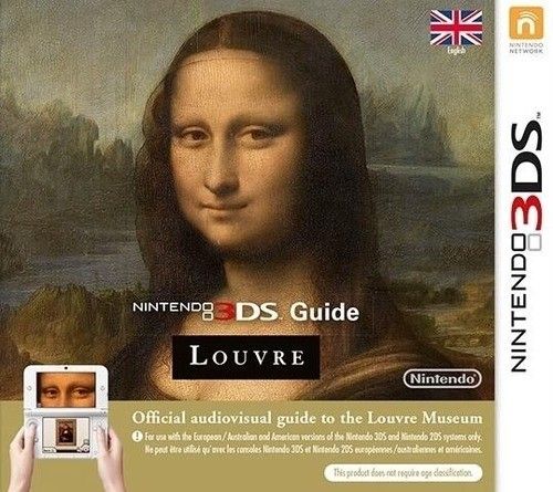 3DS導游 盧浮宮美術館 歐版