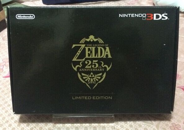塞爾達25周年限定3DS