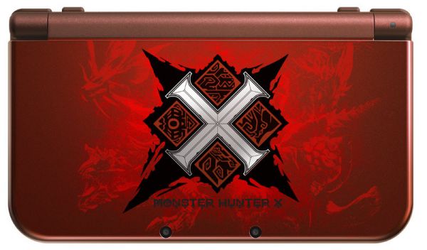 怪物獵人X限定NEW 3DSLL