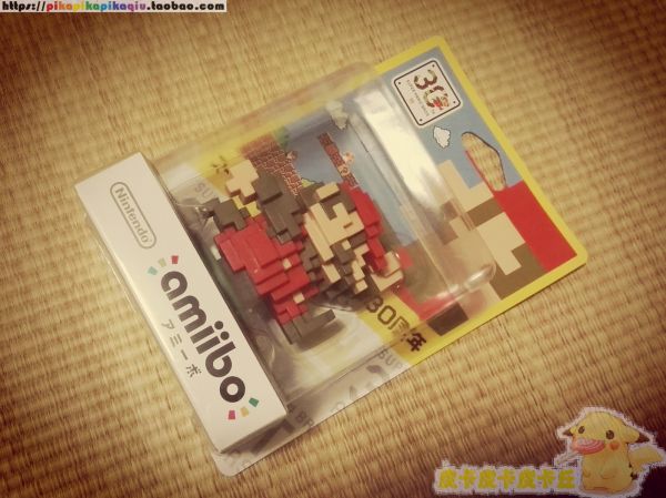 元素馬里奧amiibo 一對 全新