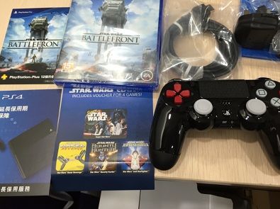 全新港版星球大戰限定主機一套