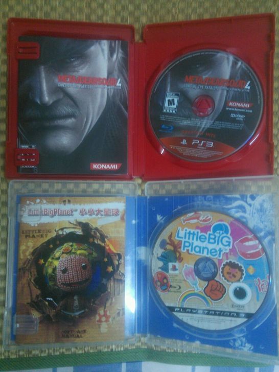 合金裝備4 小小大星球1 ps3正版游戲