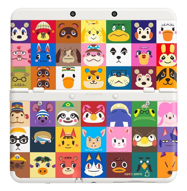 任天堂new3DS動物之森限定機