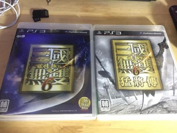 PS3 真三國無雙6 和 猛將傳 港版中文 