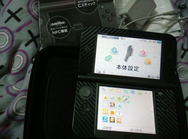 NEW3DSLL免卡破解 新大三 new3dsll 日版 怪獵X中文版