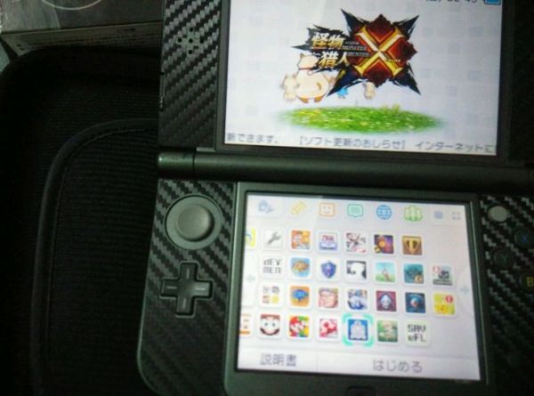 NEW3DSLL免卡破解 新大三 new3dsll 日版 怪獵X中文版