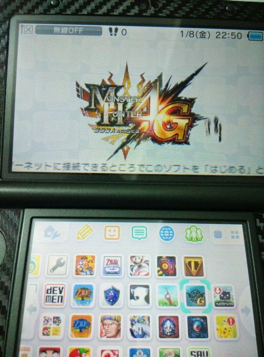 NEW3DSLL免卡破解 新大三 new3dsll 日版 怪獵X中文版