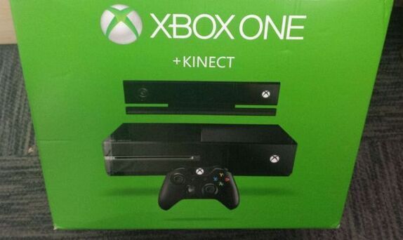 全新綠箱未拆封XBOX ONE帶 Kinect 