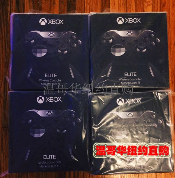 全新 XboxOne精英 光環(huán)5 月光白 士官長 限定手柄 原裝