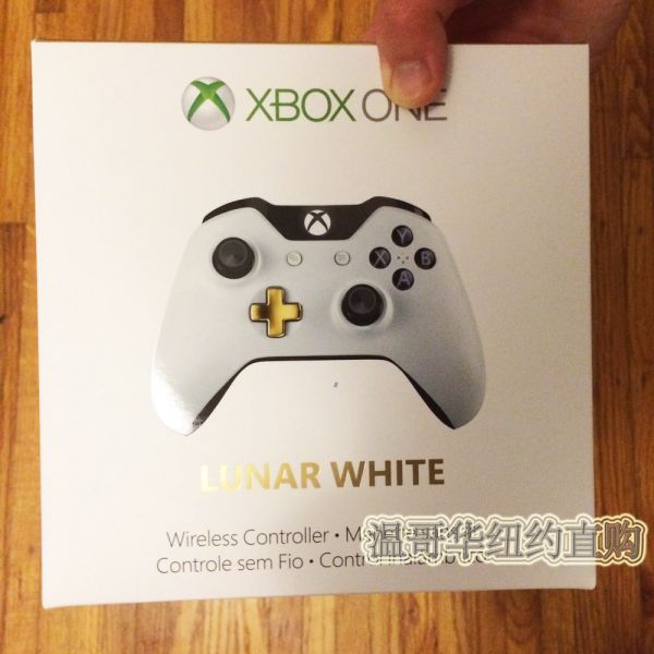 全新 XboxOne精英 光環(huán)5 月光白 士官長 限定手柄 原裝