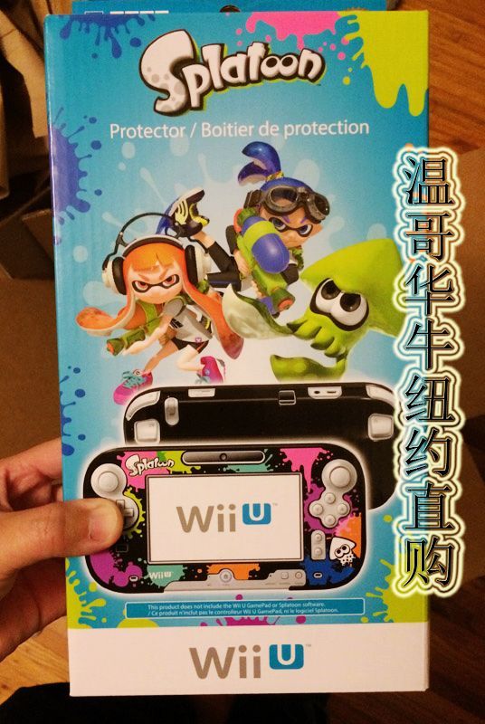 wiiu殼 wiiu gamepad 保護殼 噴射戰(zhàn)士/馬里奧制造/馬像素 GAMEPAD 現(xiàn)貨速發(fā)