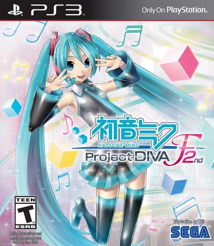 初音未來 歌姬計劃F2 美版英文