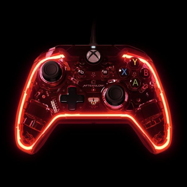 游戲手柄 PDP Xbox One 透明RGB 霓虹炫光 現貨