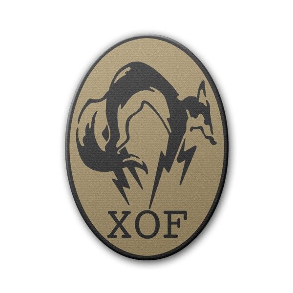 合金裝備 XOF 臂章 MGS 現(xiàn)貨 