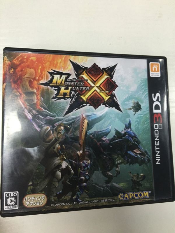 612官方二手 怪物獵人X 