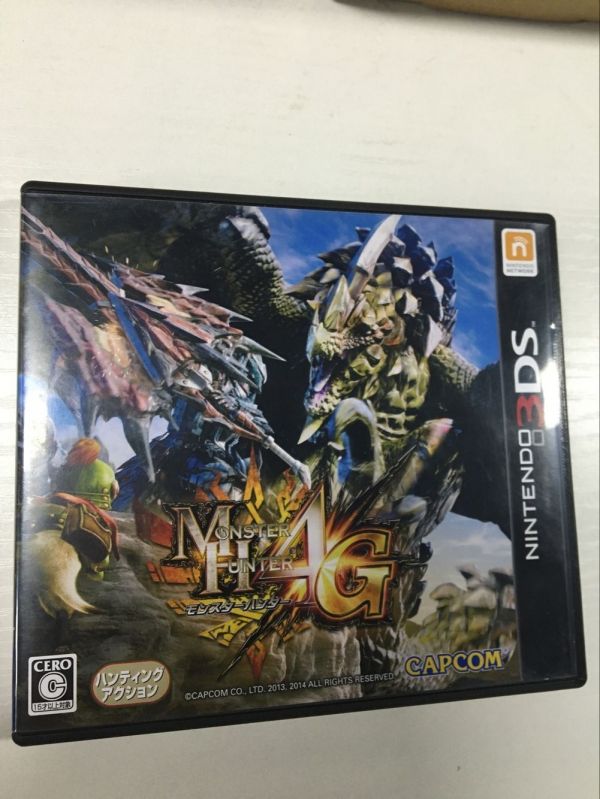 612官方二手 怪物獵人4G 日版
