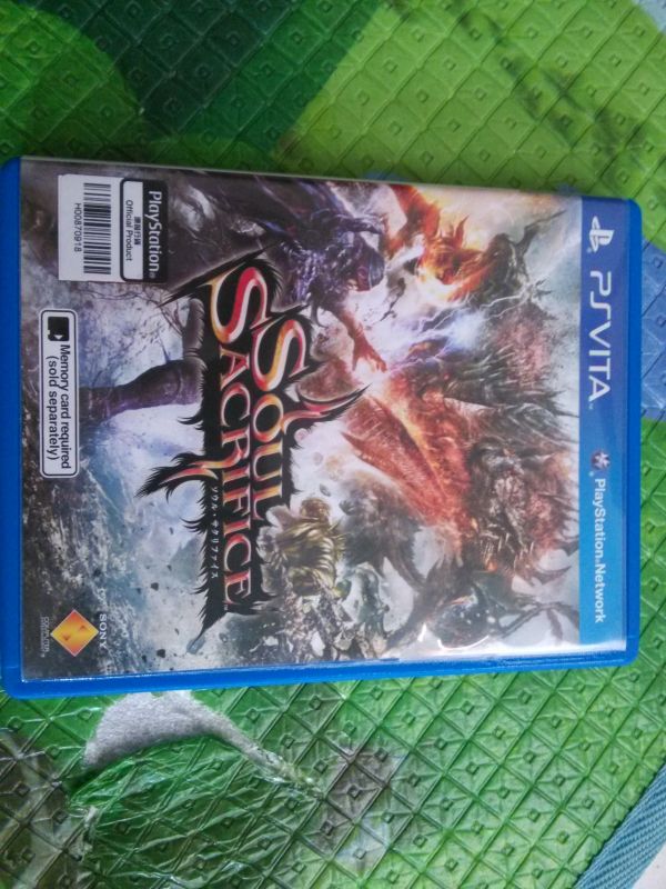 PSV 靈魂獻祭 SOUL SACRIFICE 港版日文 現貨二手包郵9.5成新