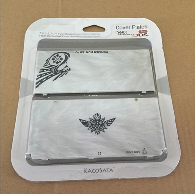 包郵 任天堂 NEW 3DS彩殼，新小三專用怪物獵人4G主題