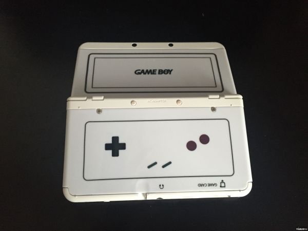 包郵 任天堂NEW3DS專用彩殼；限定“GB”替換舊殼