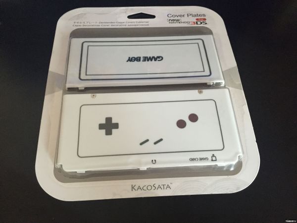 包郵 任天堂NEW3DS專用彩殼；限定“GB”替換舊殼