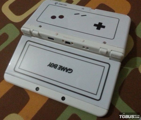 包郵 任天堂NEW3DS專用彩殼；限定“GB”替換舊殼