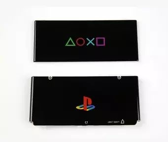 包郵 NEW 3DS任天堂限定彩殼；黑色索尼個性替換殼
