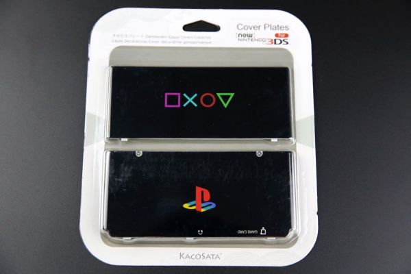 包郵 NEW 3DS任天堂限定彩殼；黑色索尼個性替換殼