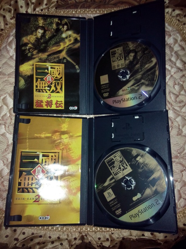 PS2真三國無雙2+猛將傳 原裝日版