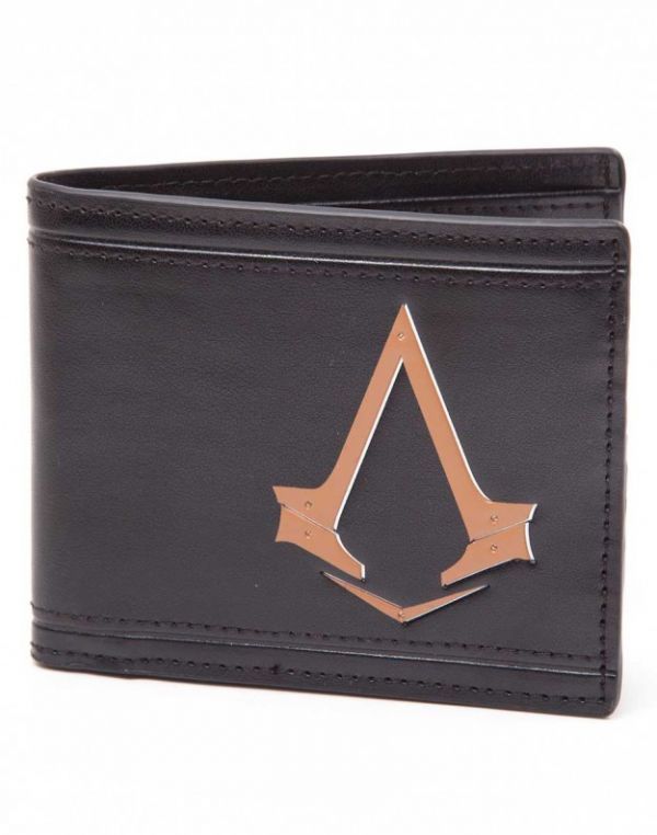 刺客信條 梟雄 兩折銅色Logo錢包 ACS 現貨 