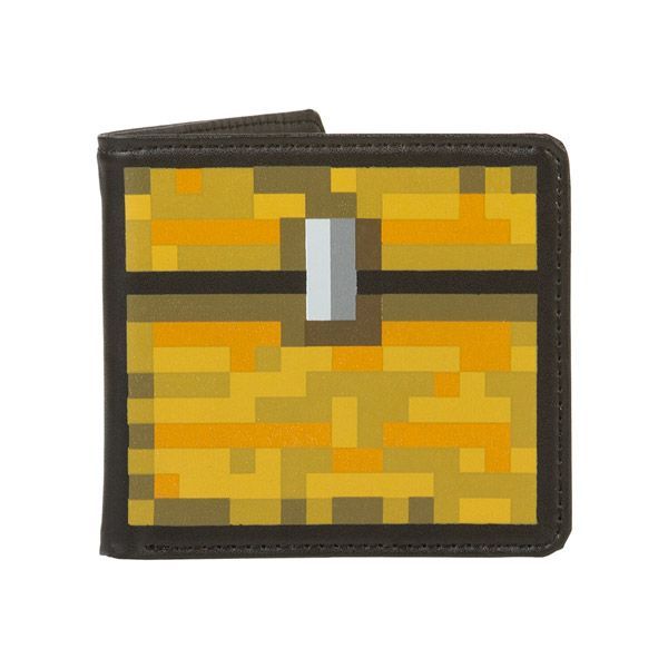 我的世界 皮制 寶箱主題錢包 Minecraft 現(xiàn)貨 
