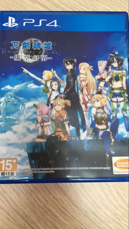 612官方二手 刀劍神域：虛空幻界 中文版 B組