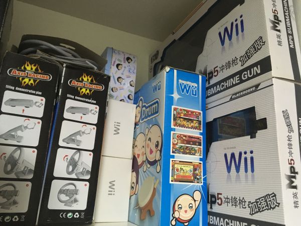 wii主機+手柄雞腿